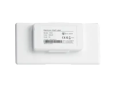 Effirox-3.5인치 전자 선반 라벨 뒷면