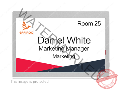 e-ink digital room signage wifi