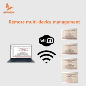 digital room signage wifi