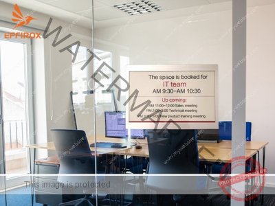 e-ink digital room signage