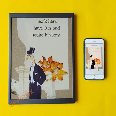 Full Color E-ink Signage That Update Remotely