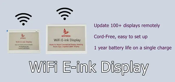 WiFi e-ink display